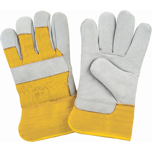 Premium Winter-Lined Fitters Gloves, X-Large, Split Cowhide Palm, Foam Fleece Inner Lining Ontario Packaging