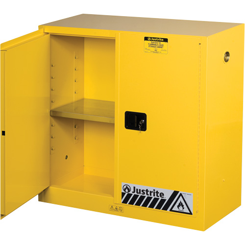 Armoires Sure-Grip EX pour produits inflammables, 30 gal., 2 Porte(s), 43" La x 44" h x 18" p Ontario Packaging