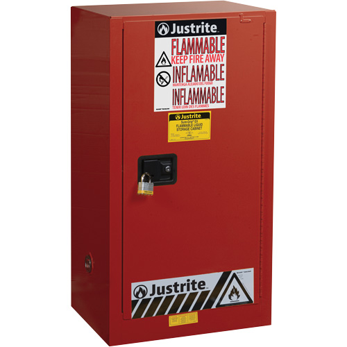 Sure-Grip&reg; EX Combustibles Safety Cabinet for Paint and Ink, 20 gal., 2 Shelves Ontario Packaging
