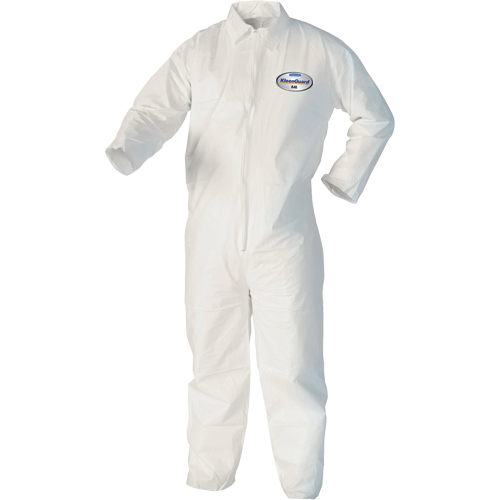 Combinaisons Kleenguard A40, 2T-Grand, Blanc, Microporeux Ontario Packaging