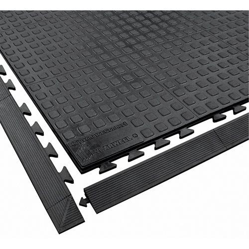 Tapis Rejuvenator Connect No 502, Polyur&eacute;thane, 3' la c, 3' lo, 5/8" &eacute;paisseur, Noir Ontario Packaging
