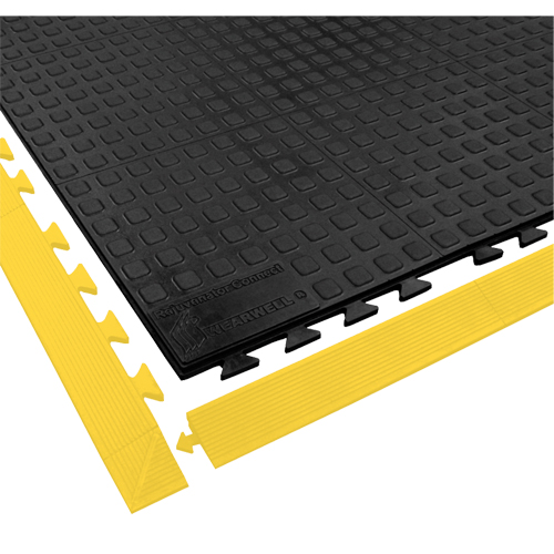 Tapis Rejuvenator Connect No 502, Polyur&eacute;thane, 3' la c, 3' lo, 5/8" &eacute;paisseur, Noir Ontario Packaging