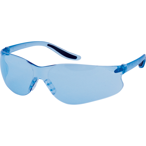 Z500 Series Safety Glasses, Blue Lens, Anti-Scratch, ANSI Z87+/Meets/Exceeds CSA Z94.3 Ontario Packaging