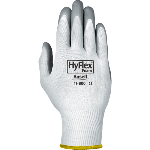 Gants Hyflex 11-800, 8/Moyen, R&ecirc;vetement Mousse de nitrile, Calibre 15, Enveloppe en Nylon Ontario Packaging