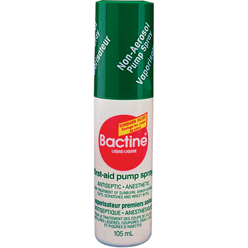 Traitement de premiers soins Bactine, Liquide Ontario Packaging