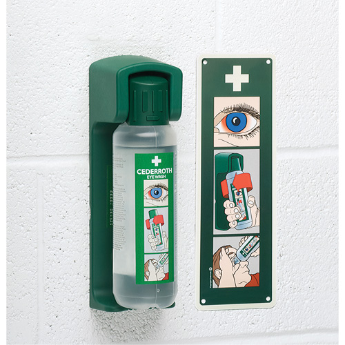 Cederroth Eyewash Wall Bracket Ontario Packaging