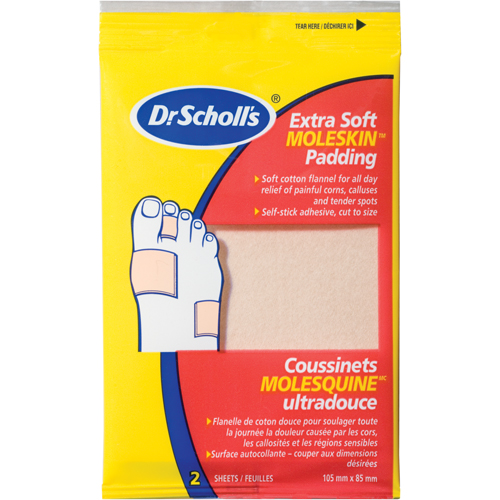 Dr Scholl's&reg; Moleskin Plus Padding Ontario Packaging