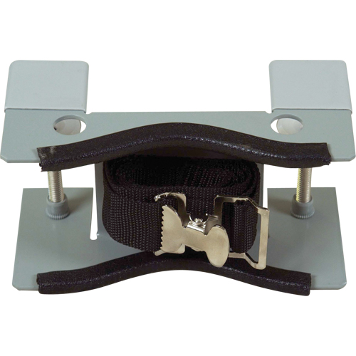Bench Mount Single Gas Cylinder Support Bracket Ontario Packaging