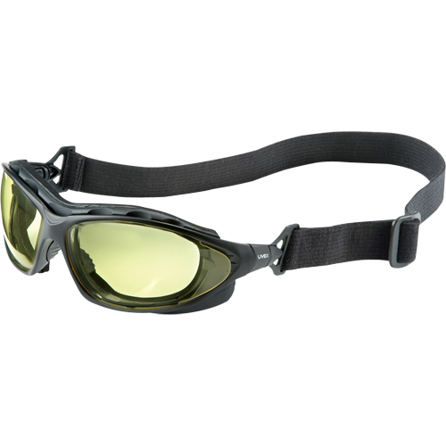 Lunettes de s&eacute;curit&eacute; &agrave; coques Uvex HydroShield Seismic, Lentille Ambr&eacute;e, Antibu&eacute;e/Anti-&eacute;gratignures, Ventilation Ferm&eacute; Ontario Packaging