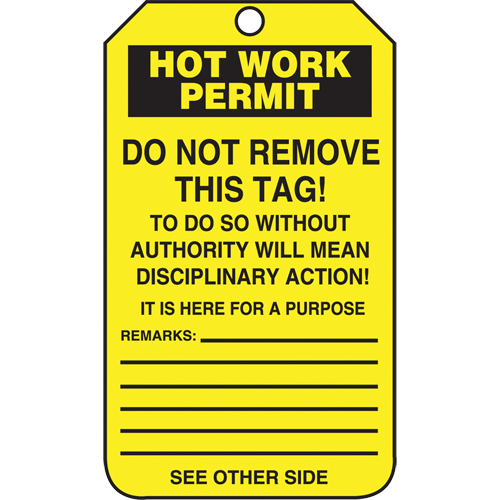 Inspection Tags, Cardstock, 3-1/8" W x 5-7/8" H, English Ontario Packaging