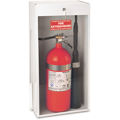 Armoires pour extincteurs mont&eacute;es sur surface, 14,125" la x 30,125" h x 9,0625" p Ontario Packaging