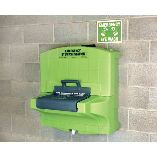 Fendall Pure Flow 1000&reg; Eyewash Station, Gravity-Fed, 7 gal. Capacity, Meets ANSI Z358.1 Ontario Packaging