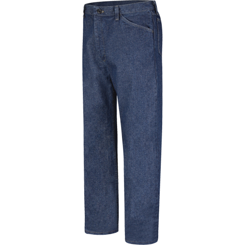 EXCEL FR&reg; Classic Fit Pre-Washed Denim Jeans, 34 Waist, 37 Inseam Ontario Packaging