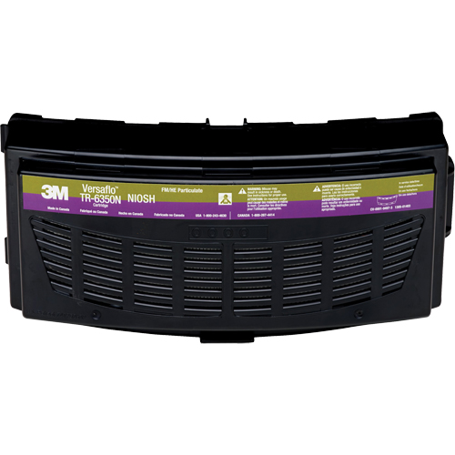 Cartouche pour appareils de protection respiratoire (APR) &agrave; &eacute;puration d'air motoris&eacute; Versaflo, Formald&eacute;hyde/Filtre P100, Paquet de 1 Ontario Packaging