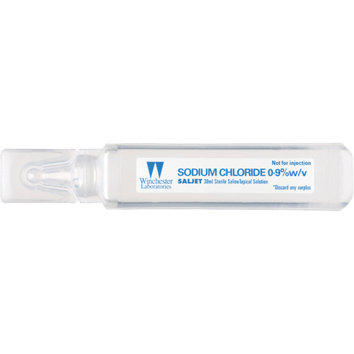 Solution saline Saljet, dose unique, 1,01 oz Ontario Packaging