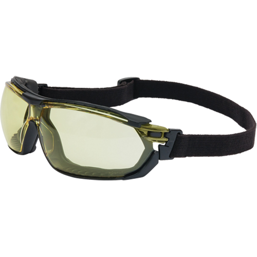 Uvex&reg; Tirade Sealed Safety Glasses, Amber Lens, Anti-Fog, ANSI Z87+/Meets/Exceeds CSA Z94.3 Ontario Packaging