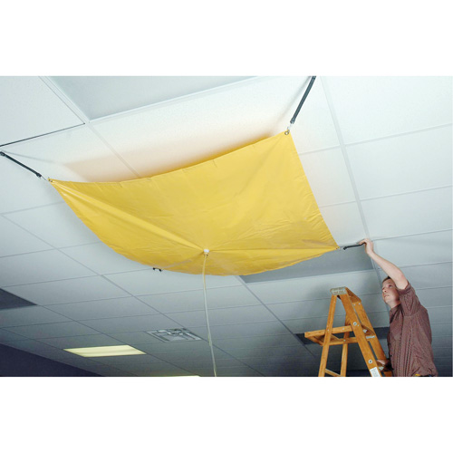 Ultra-Drip Diverter&reg; Roof Drip Diverter, 12' L x 12' W, Vinyl Ontario Packaging