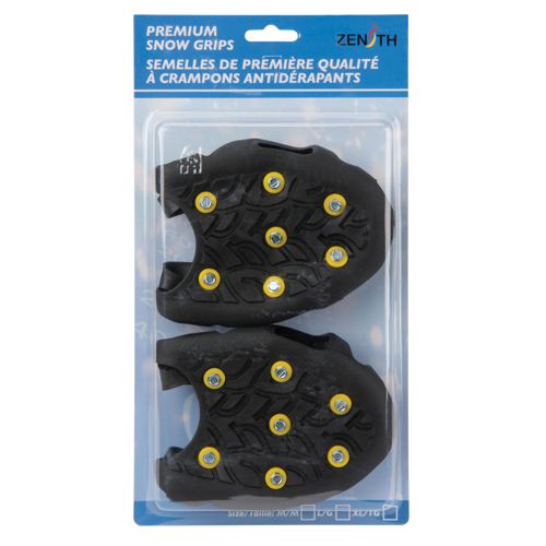 Heavy-Duty Anti-Slip Ice Cleats, Steel, Stud Traction, Medium Ontario Packaging