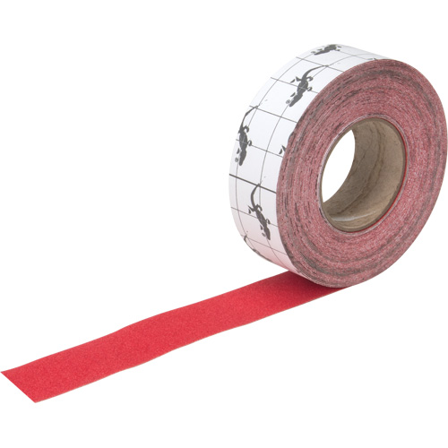 Ruban antid&eacute;rapant de premi&egrave;re qualit&eacute;, 2" x 60', Rouge Ontario Packaging