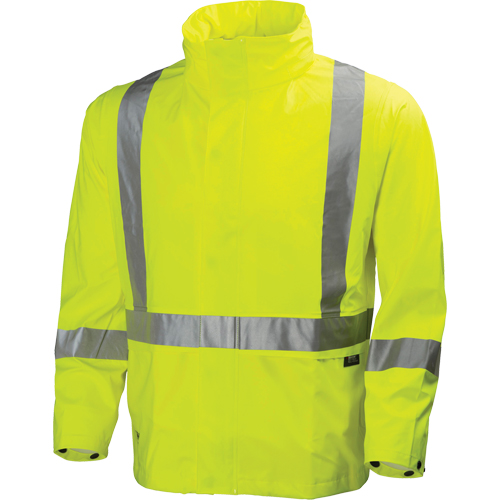 Narvik Rainwear - Jacket, Polyester, High Visibility Lime-Yellow, Small Ontario Packaging