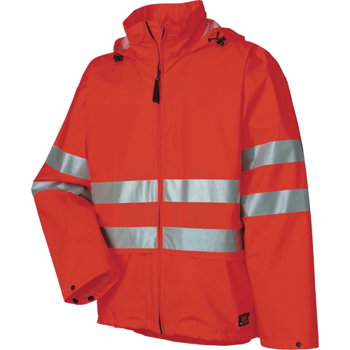 Narvik Rainwear - Jacket, Polyester, High Visibility Orange, Small Ontario Packaging
