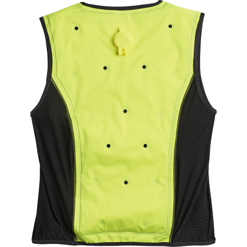 Vestes refroidissantes &agrave; &eacute;vaporation s&egrave;che Chill-Its 6685, Moyen, Jaune lime haute visibilit&eacute; Ontario Packaging