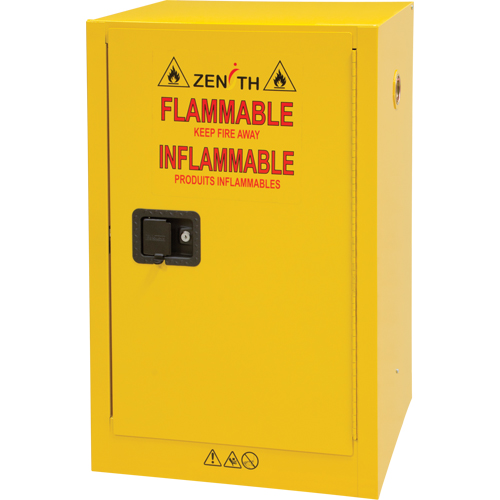 Armoire pour produits inflammables, 12 gal., 1 Porte(s), 23" La x 35" h x 18" p Ontario Packaging