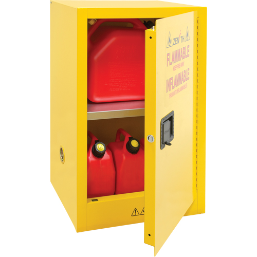 Armoire pour produits inflammables, 12 gal., 1 Porte(s), 23" La x 35" h x 18" p Ontario Packaging