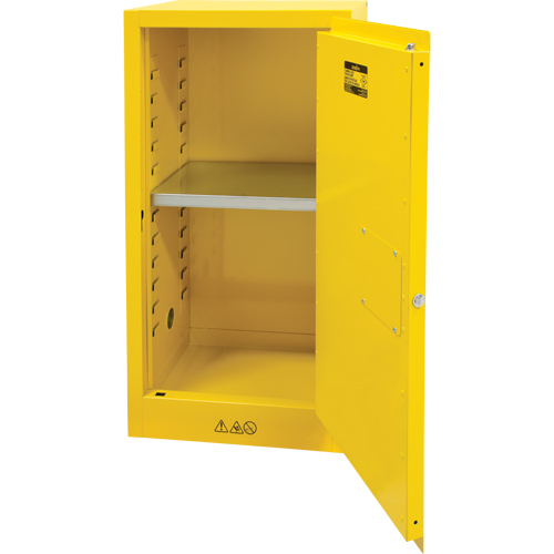 Armoire pour produits inflammables, 16 gal., 1 Porte(s), 23" La x 44" h x 18" p Ontario Packaging