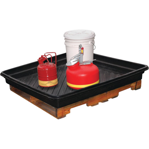 Ultra-Utility Trays&reg;, 40" L x 48" W x 3.5" H, 30 US gal. Spill Capacity Ontario Packaging