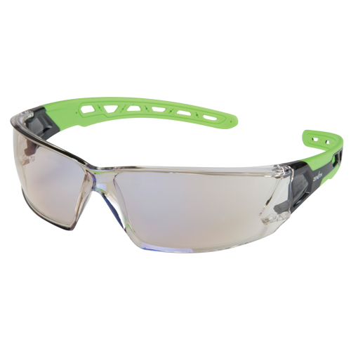 Z2500 Series Safety Glasses, Indoor/Outdoor Mirror Lens, Anti-Scratch, ANSI Z87+/Meets/Exceeds CSA Z94.3 Ontario Packaging