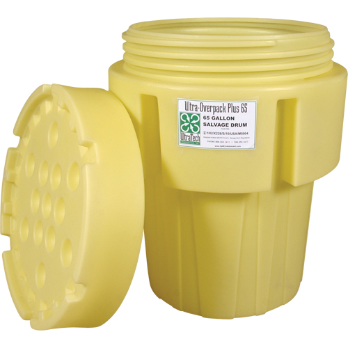Ultra-Overpacks&reg; Drum, 65 gal., Stationary Ontario Packaging