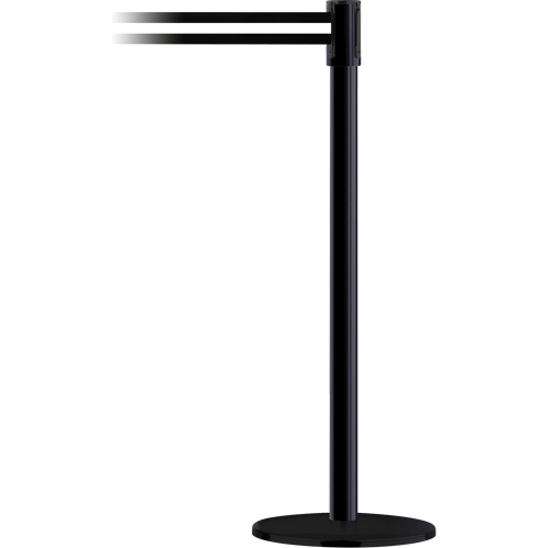 Dual Line Heavy Duty Receiver Post, 38" High, Yellow Ontario Packaging