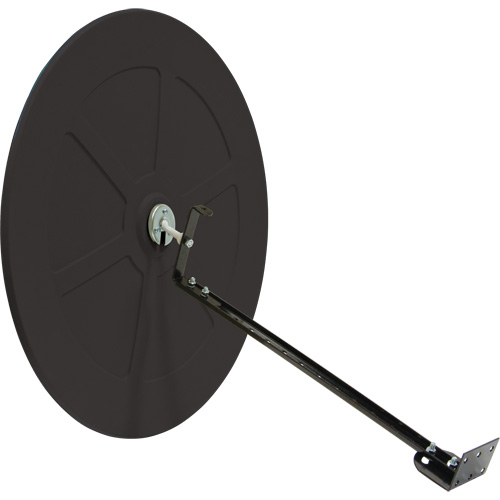 Convex Mirror with Bracket, Indoor/Outdoor, 30" Diameter Ontario Packaging