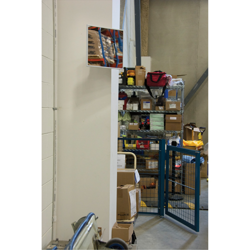 Miroir plat, 12" ha x 12" la, Encadr&eacute; Ontario Packaging