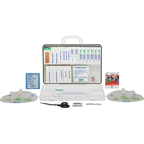 Specialty First Aid Kit, Class 1 Medical Device, Plastic Box Ontario Packaging