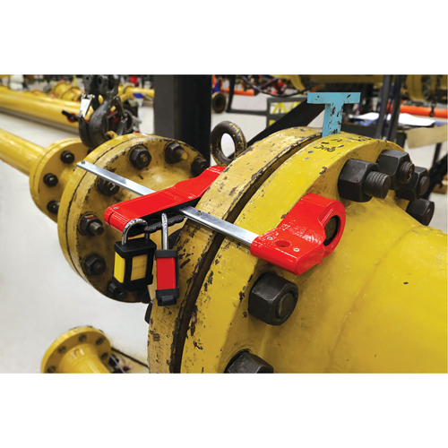 Blind Lockout Device Small, Flange Type Ontario Packaging