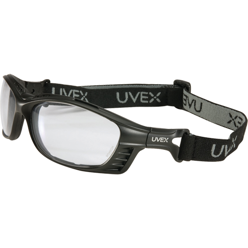 Lunettes de s&eacute;curit&eacute; Uvex Livewire avec lentilles HydroShield, Lentille Transparent, Antibu&eacute;e, ANSI Z87+/R&eacute;pond ou surpasse la norme CSA Z94.3 Ontario Packaging
