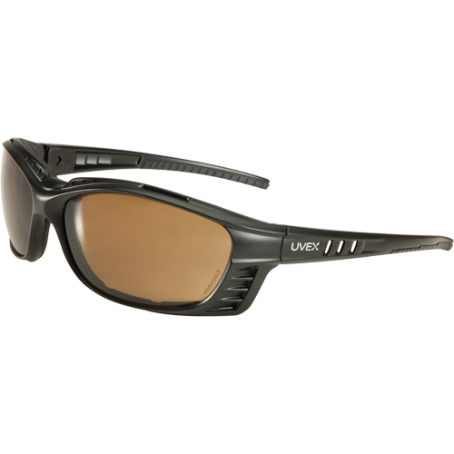 Uvex&reg; Livewire Safety Glasses with HydroShield Lenses, Espresso Lens, Anti-Fog, Meets/Exceeds CSA Z94.3 Ontario Packaging