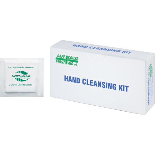 Lingettes humides nettoyantes pour les mains, Serviette Ontario Packaging