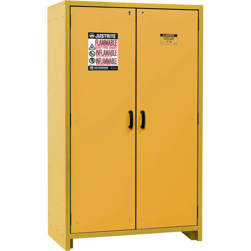 Armoire d'entreposage 30 minutes s&eacute;curitaire et conforme &agrave; la norme EN, 45 gal., 2 Porte(s), 45,83" La x 76,65" h x 24,21" p Ontario Packaging