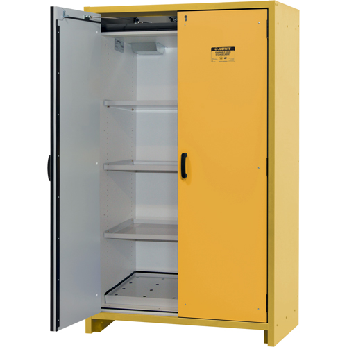 Armoire d'entreposage 30 minutes s&eacute;curitaire et conforme &agrave; la norme EN, 45 gal., 2 Porte(s), 45,83" La x 76,65" h x 24,21" p Ontario Packaging
