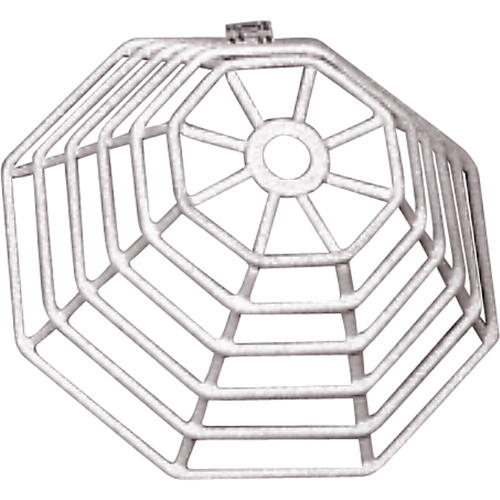 Grille de protection Web Stopper en acier profil bas pour d&eacute;tecteur de fum&eacute;e Ontario Packaging