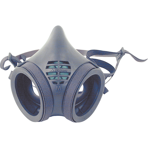 8000 Series Half-Mask Respirator, Elastomer/Thermoplastic, Small Ontario Packaging