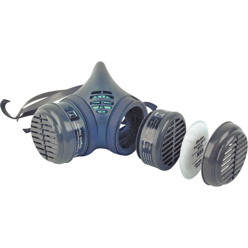 Respirateur &agrave; demi-masque assembl&eacute; de la s&eacute;rie 8000, &eacute;lastom&egrave;re/Thermoplastique, Moyen Ontario Packaging