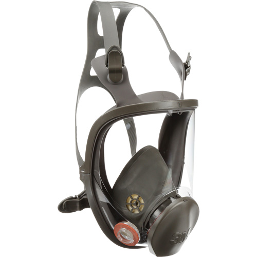 6000 Series Full Facepiece Reusable Respirator, Elastomer/Silicone/Thermoplastic, Medium Ontario Packaging