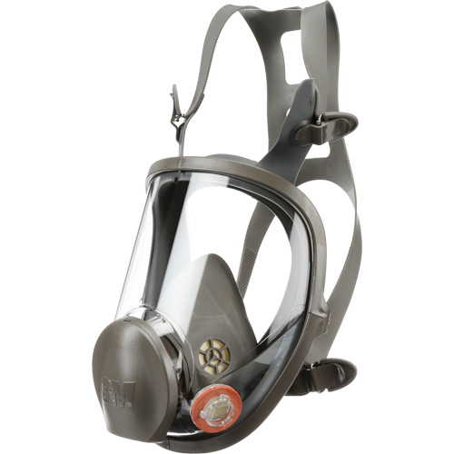Respirateur r&eacute;utilisable &agrave; masque complet s&eacute;rie 6000, &eacute;lastom&egrave;re/Silicone/Thermoplastique, Grand Ontario Packaging