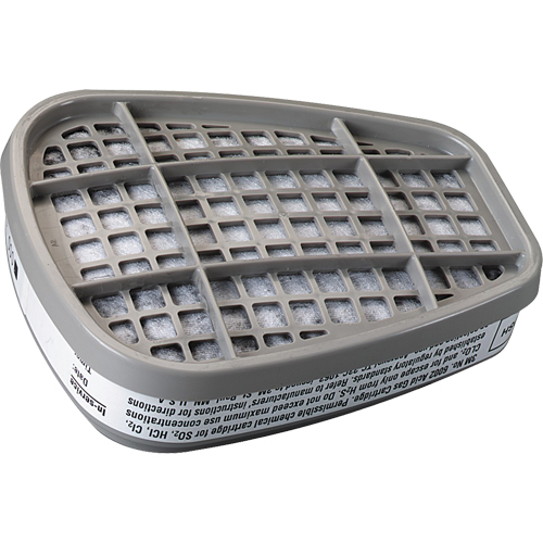 6000 Series Respirator Cartridges, Gas/Vapour Cartridge, Acid Gas Ontario Packaging