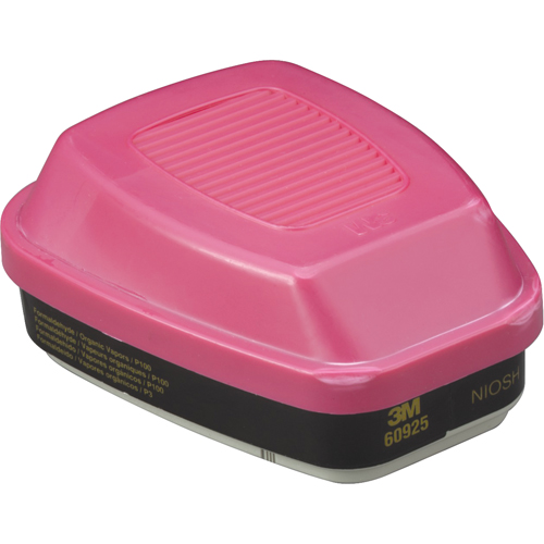 6000 Series Respirator Cartridges, Gas/Vapour Cartridge, Formaldehyde/P100 Ontario Packaging