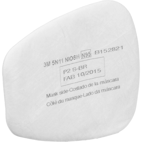 Filtres pour respirateurs gaz/vapeur s&eacute;ries 6000 Ontario Packaging